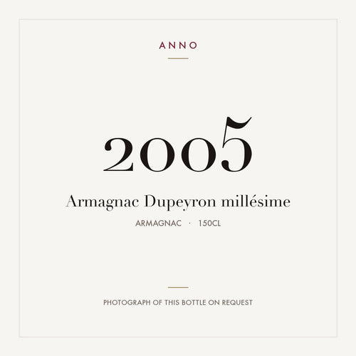 Dupeyron Armagnac 2005 1,5l