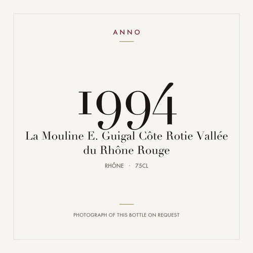 E. Guigal Cote-Rotie La Mouline 1994 AOC 0,75l