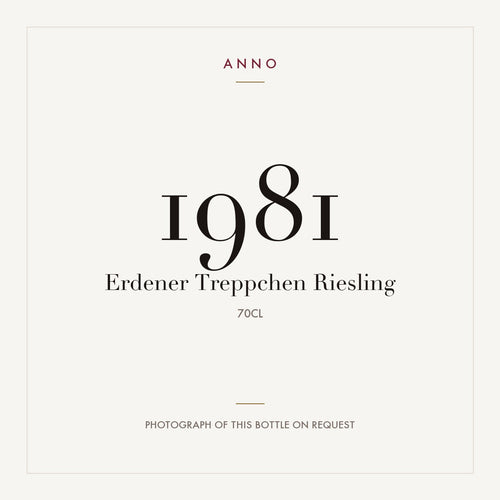 Erdener Treppchen Riesling 1981 0,7l