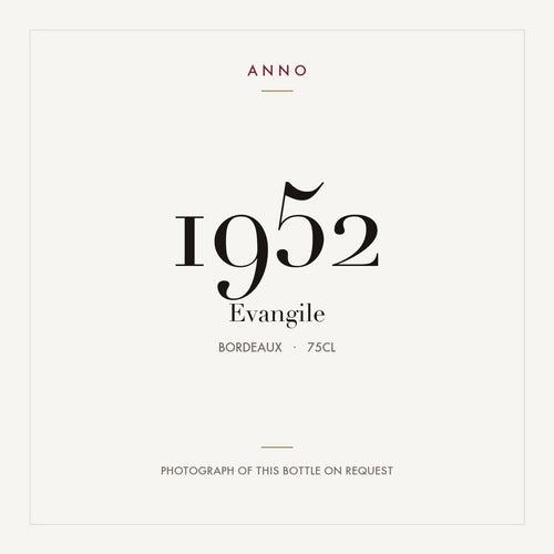 Evangile 1952 0,75l