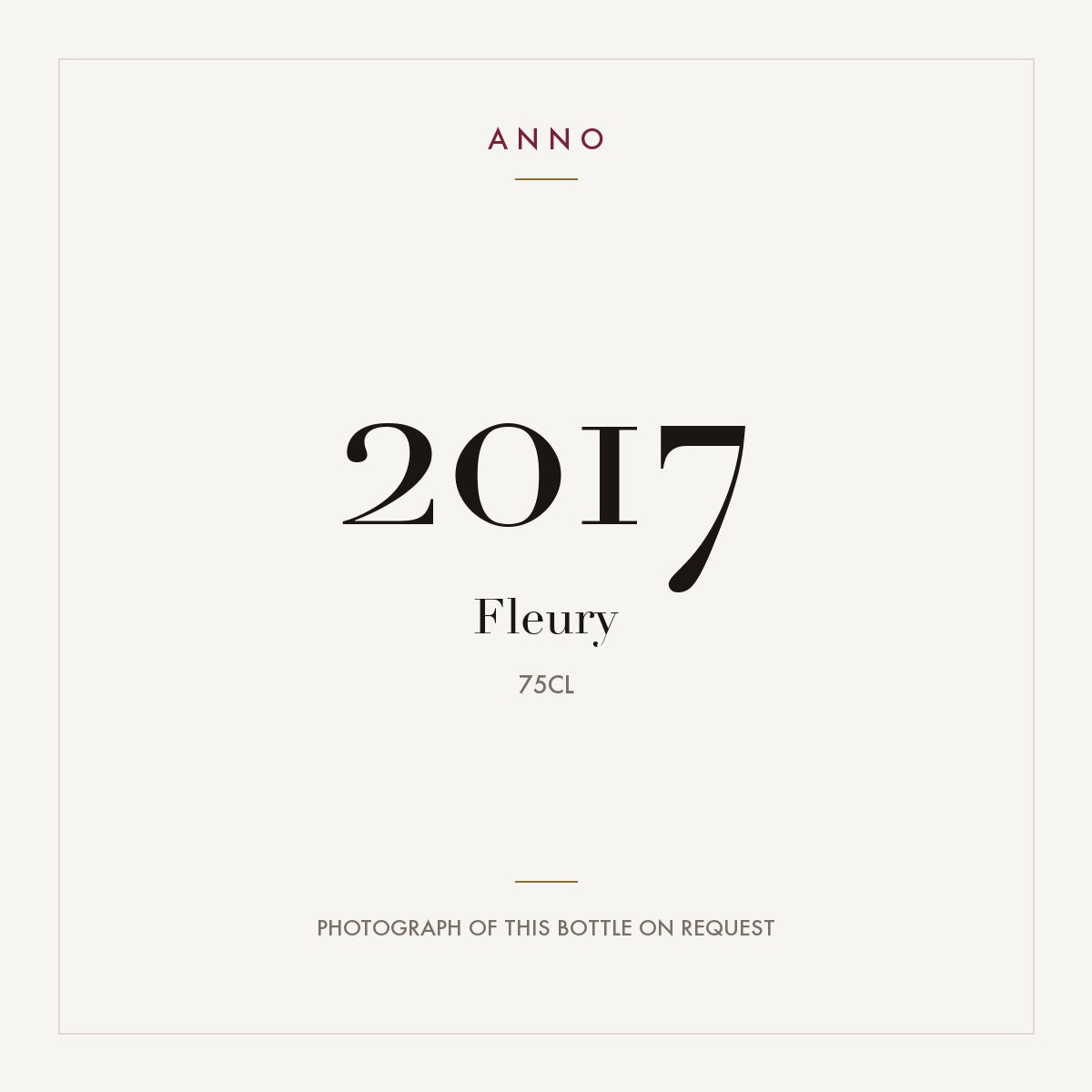 Fleury Cepages Blancs Champagne 2017 0,75l