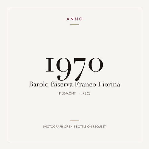 Franco Fiorina Barolo Riserva 1970 DOCG 0,72l
