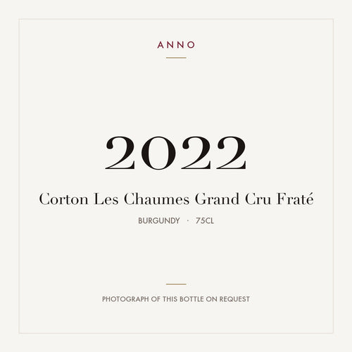Frate Corton Grand Cru Les Chaumes 2022 AOC 0,75l