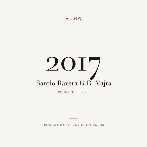 G.D. Vajra Barolo Ravera 2017 DOCG 0,75l