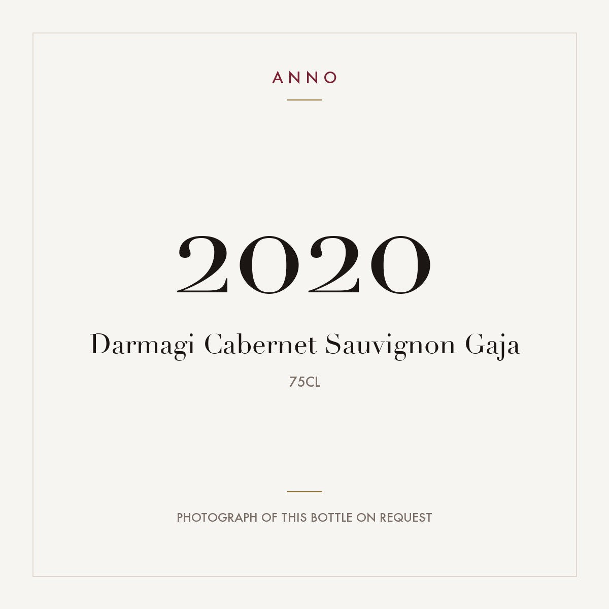 Gaja Darmagi Cabernet Sauvignon 2020 IGT 0,75l