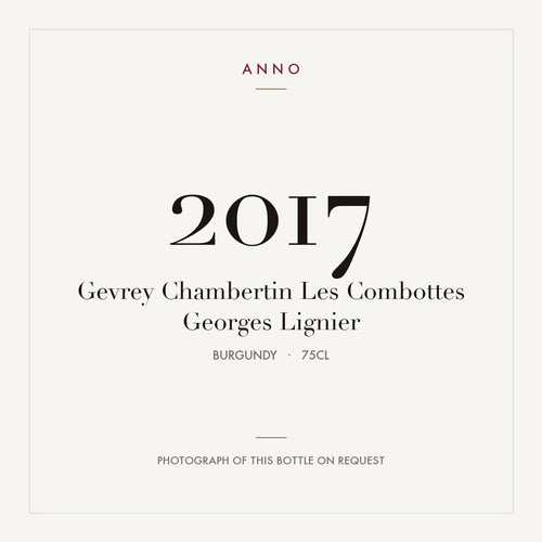 Georges Lignier Gevrey-Chambertin Premier Cru Les Combottes 2017 AOC 0,75l