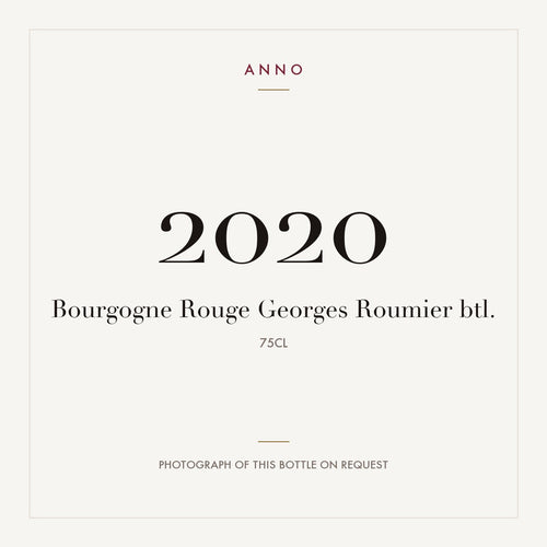 Georges Roumier Bourgogne Rouge 2020 AOC 0,75l