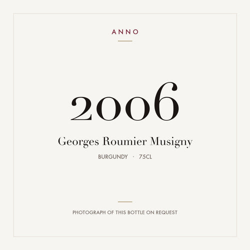 Georges Roumier Musigny 2006 0,75l