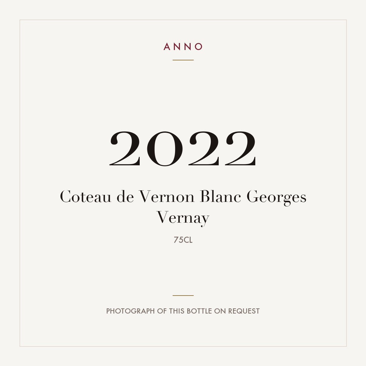 Georges Vernay Condrieu Coteau de Vernon 2022 AOC 0,75l