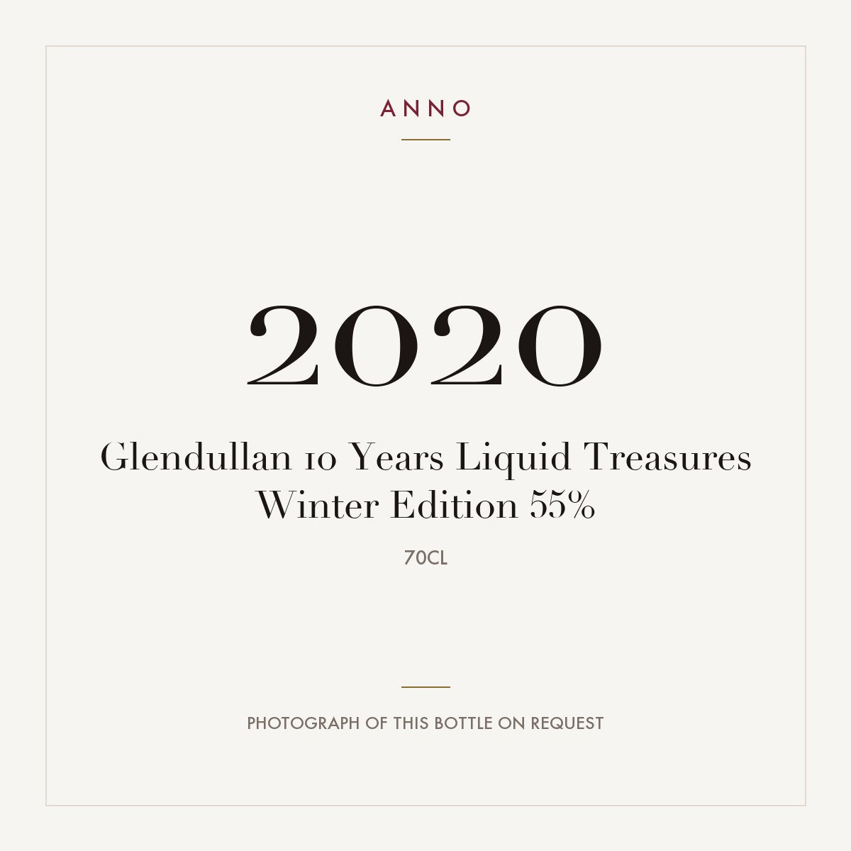 Glendullan 10 Years Liquid Treasures Winter Edition 2020 0,7l
