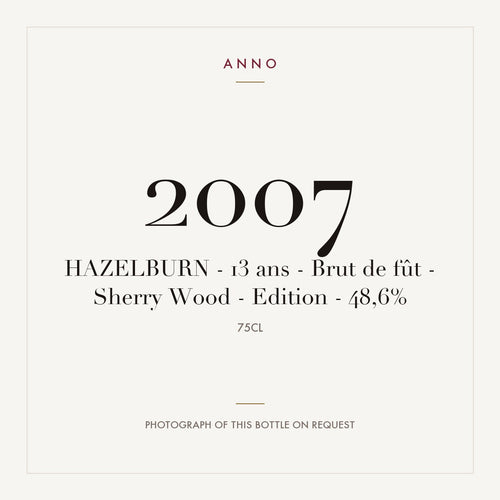 Hazelburn Sherry Wood Edition 2021 13 Years Old 2007 0,75l