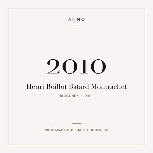Henri Boillot Batard Montrachet 2010 0,75l