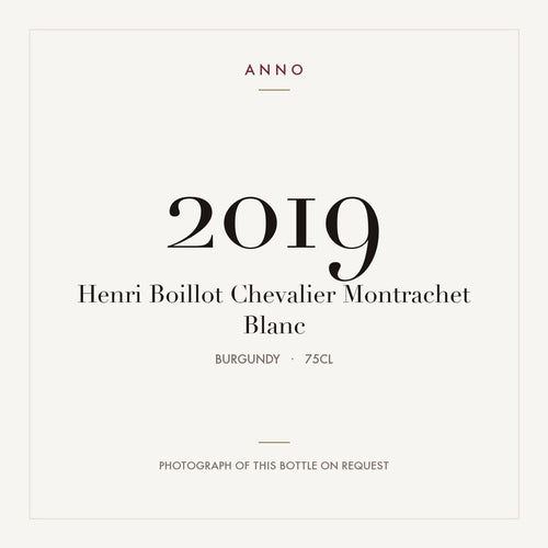 Henri Boillot Chevalier Montrachet Blanc 2019 0,75l