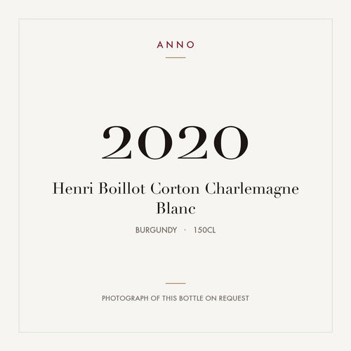 Henri Boillot Corton Charlemagne Blanc 2020 1,5l