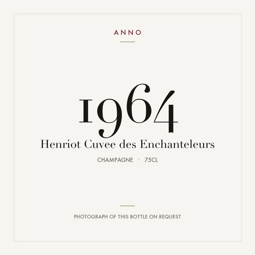 Henriot Cuvee des Enchanteleurs 1964 0,75l