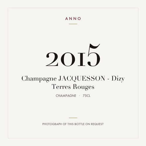Jacquesson Dizy Terres Rouges Champagne 2015 AOC 0,75l