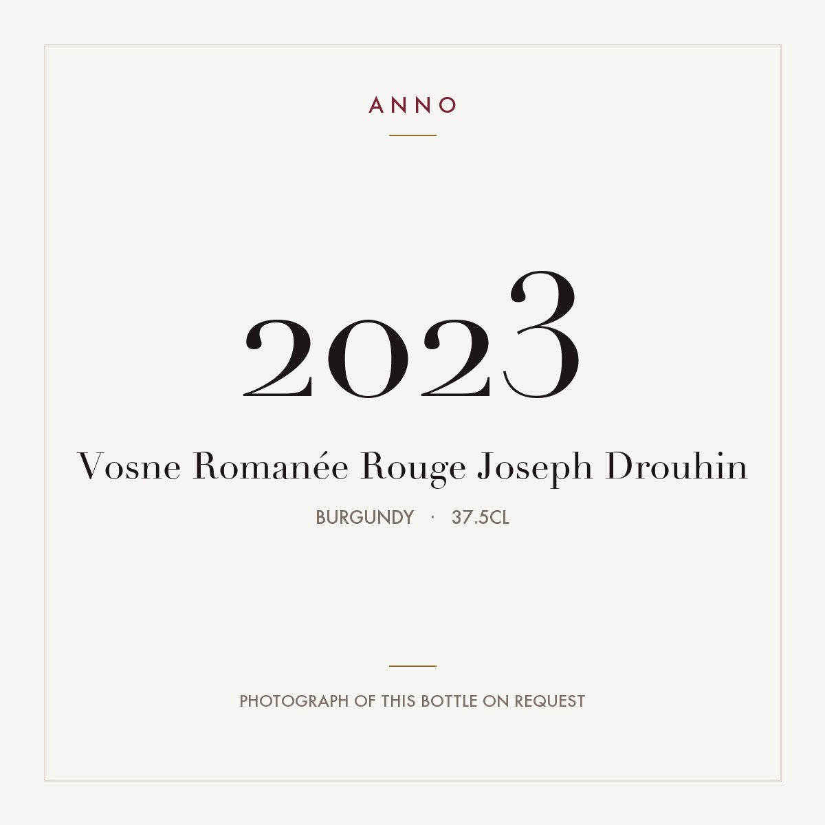 Joseph Drouhin Vosne-Romanee 2023 AOC 0,375l