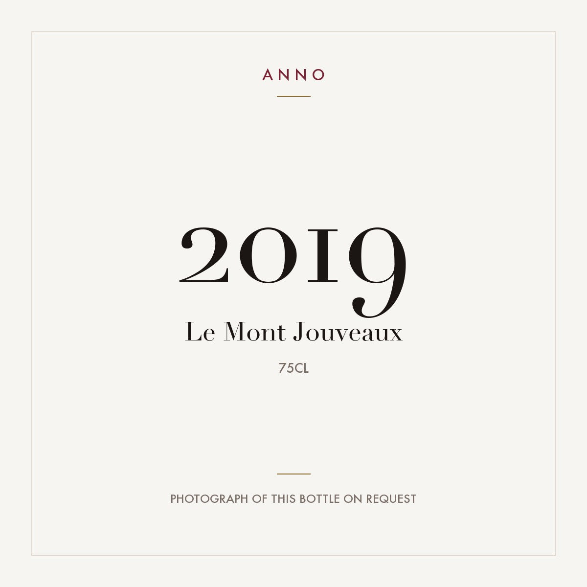 Jouveaux Le Mont 2019 0,75l