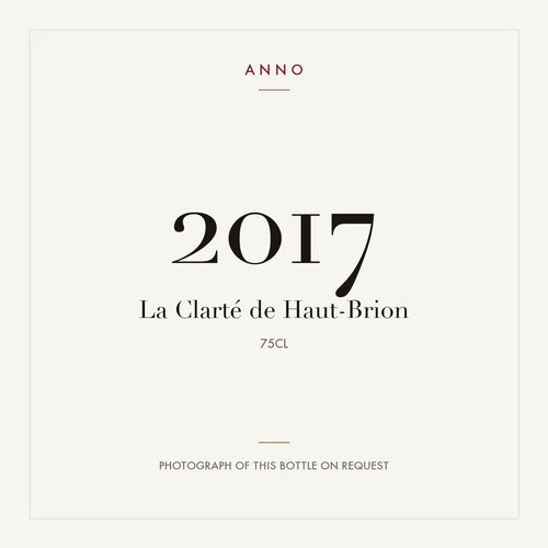 La Clarte de Haut-Brion Pessac-Leognan 2017 AOC 0,75l
