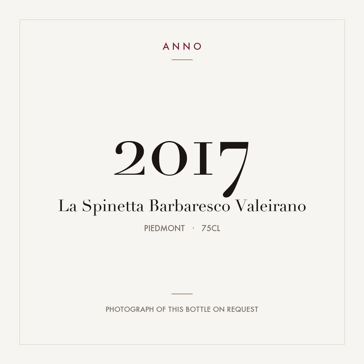 La Spinetta Barbaresco Valeirano 2017 0,75l
