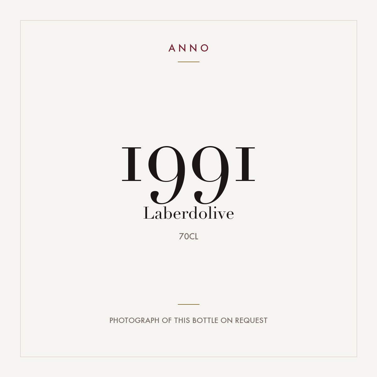 Laberdolive Bas-Armagnac 1991 0,7l