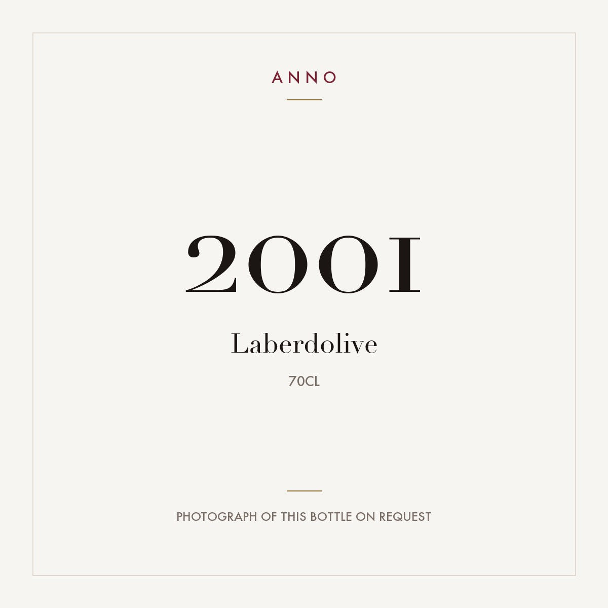 Laberdolive Bas-Armagnac 2001 0,7l