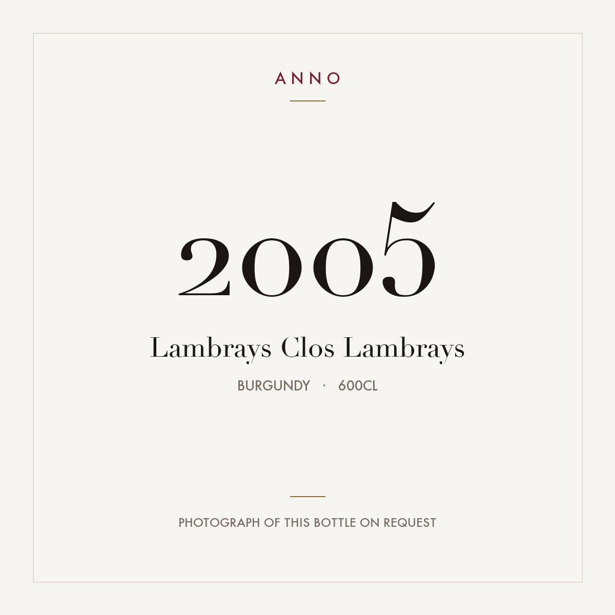 Lambrays Clos Lambrays 2005 6l