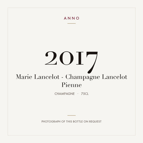 Lancelot Pienne Marie Lancelot Champagne 2017 AOC 0,75l