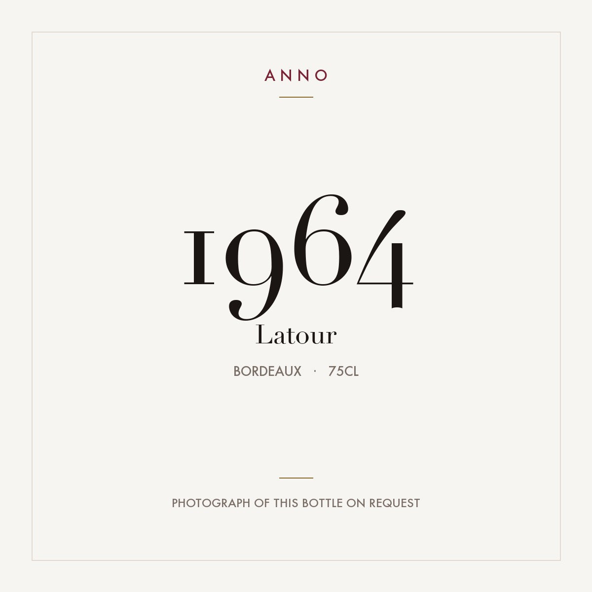 Latour 1964 0,75l