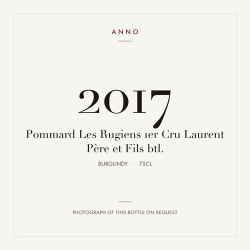 Laurent Pere et Fils Pommard Premier Cru Les Rugiens 2017 AOC 0,75l