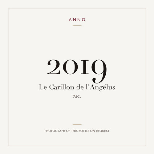 Le Carillon de l'Angelus Saint-Emilion 2019 AOC 0,75l