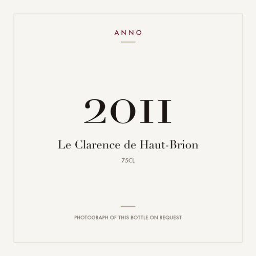 Le Clarence de Haut-Brion Pessac-Leognan 2011 AOC 0,75l