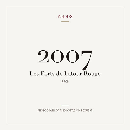 Les Forts de Latour Pauillac 2007 AOC 0,75l