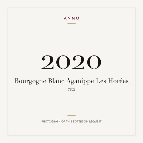 Les Horees Bourgogne Blanc Aganippe 2020 AOC 0,75l