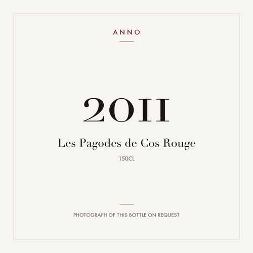 Les Pagodes de Cos Saint-Estephe 2011 AOC 1,5l