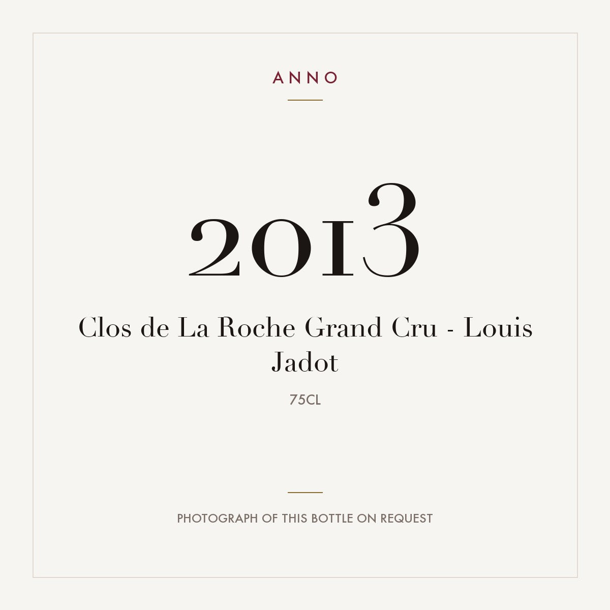 Louis Jadot Clos de la Roche Grand Cru 2013 AOC 0,75l