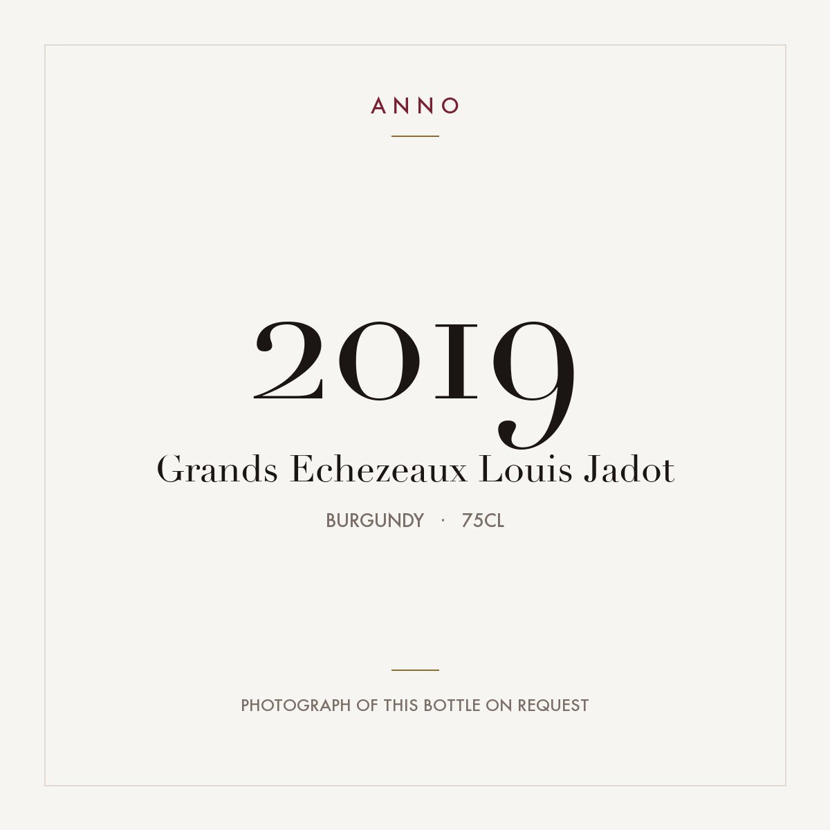 Louis Jadot Grands Echezeaux Grand Cru 2019 AOC 0,75l