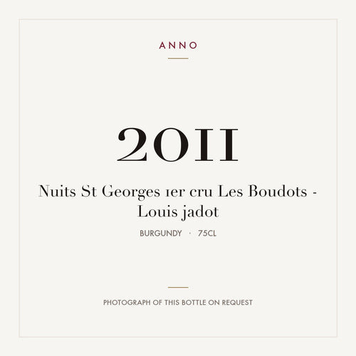 Louis Jadot Nuits-Saint-Georges Premier Cru Les Boudots 2011 AOC 0,75l