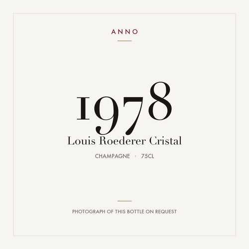Louis Roederer Cristal 1978 0,75l