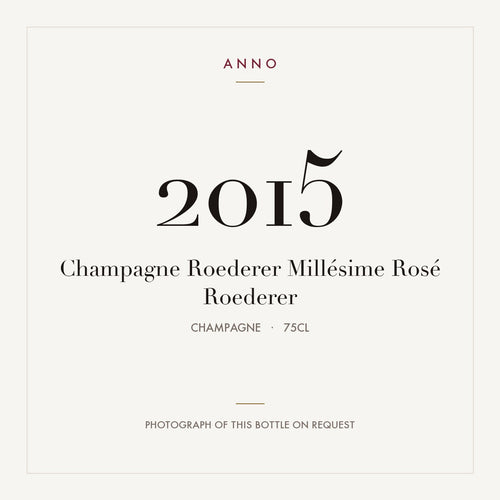 Louis Roederer Millesime Rose Champagne 2015 AOC 0,75l