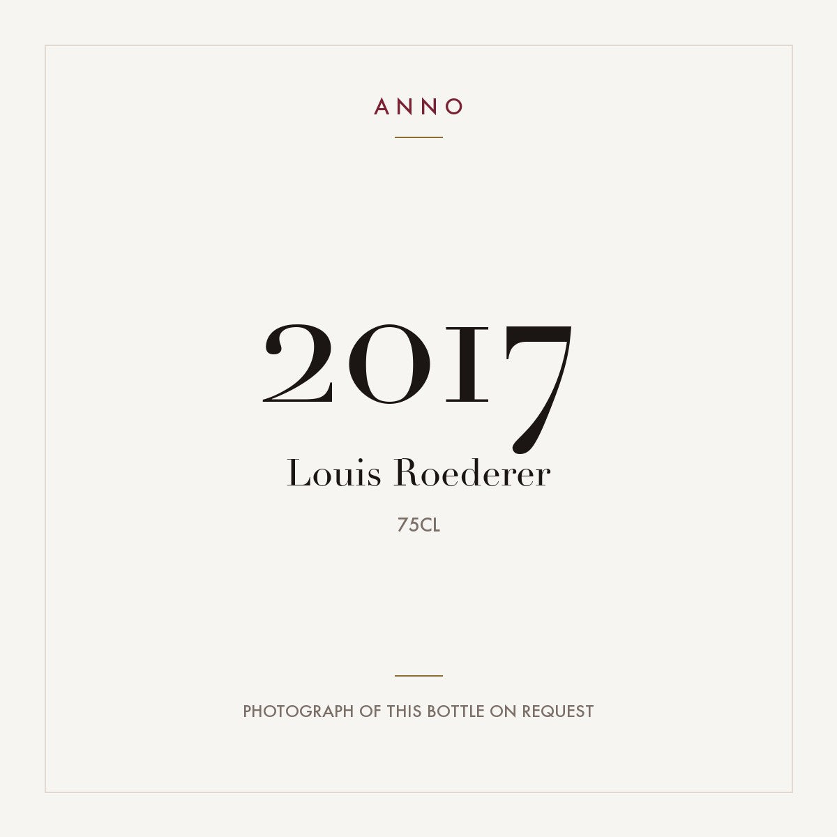 Louis Roederer Rose Brut Champagne 2017 AOC 0,75l