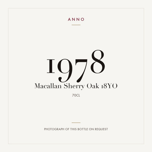 Macallan Sherry Oak 18YO 1978 0,7l