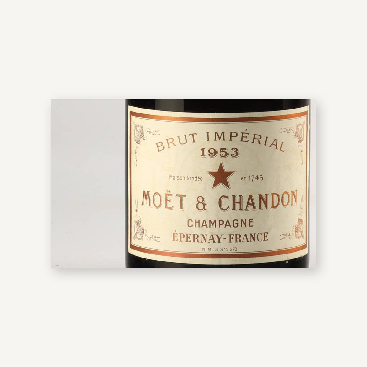 Moet & Chandon Brut Imperial Champagne 1953 AOC 0,75l