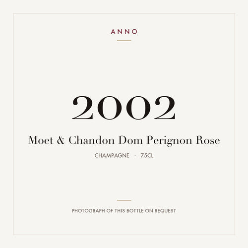 Moet & Chandon Dom Perignon Rose 2002 0,75l