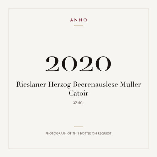Muller-Catoir Rieslaner Herzog Beerenauslese 2020 0,375l