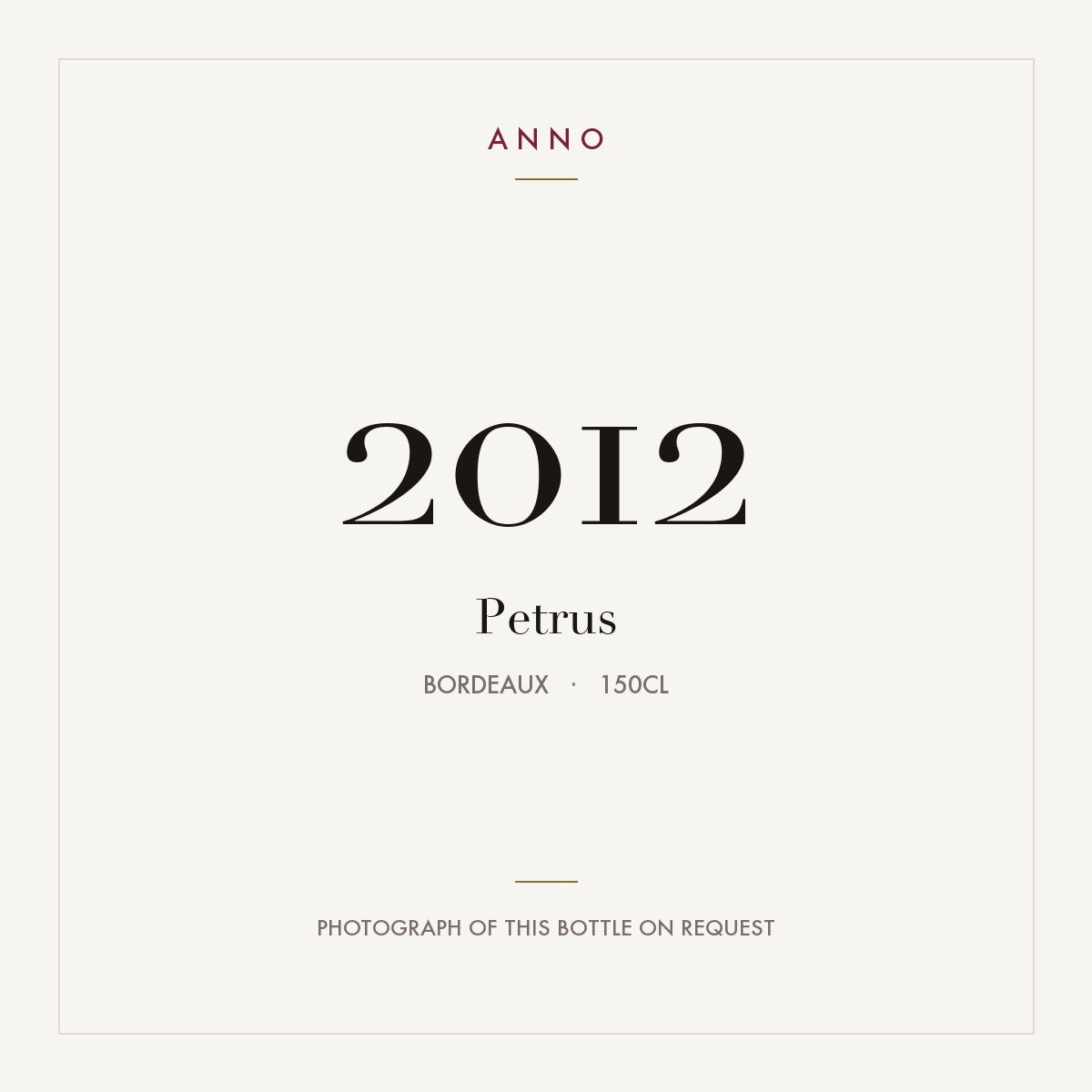 Petrus 2012 1,5l