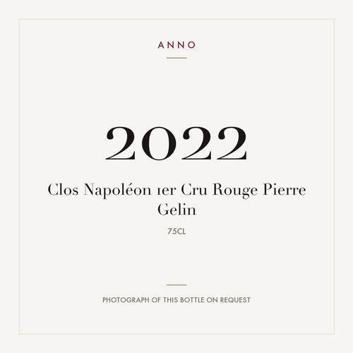 Pierre Gelin Fixin Premier Cru Clos Napoleon 2022 AOC 0,75l