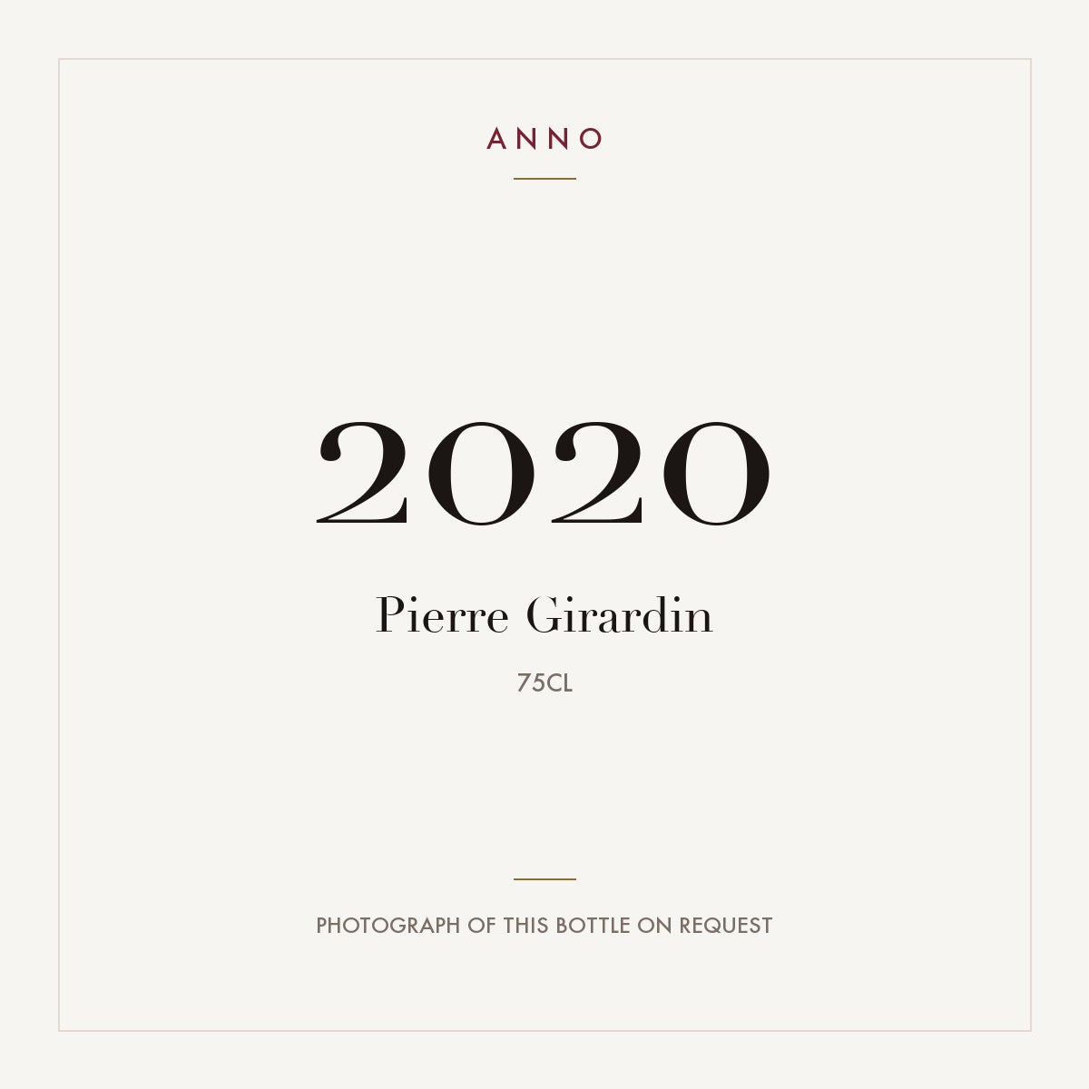 Pierre Girardin 2020 0,75l