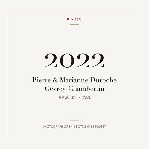 Pierre & Marianne Duroche Gevrey-Chambertin 2022 0,75l