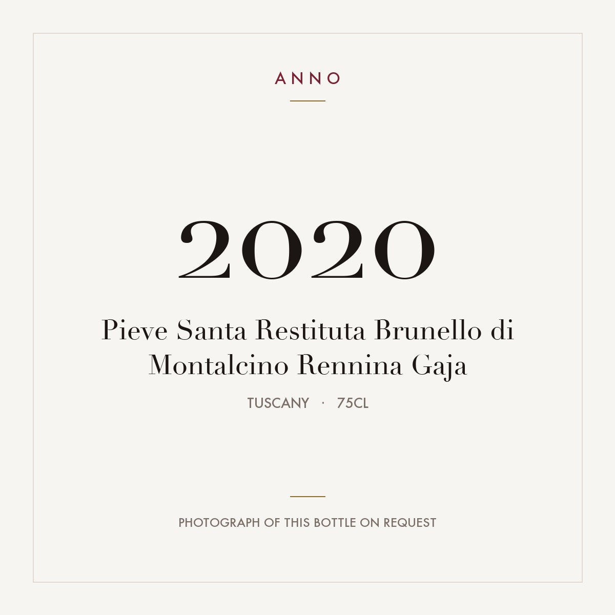 Pieve Santa Restituta Brunello di Montalcino Rennina 2020 DOCG 0,75l